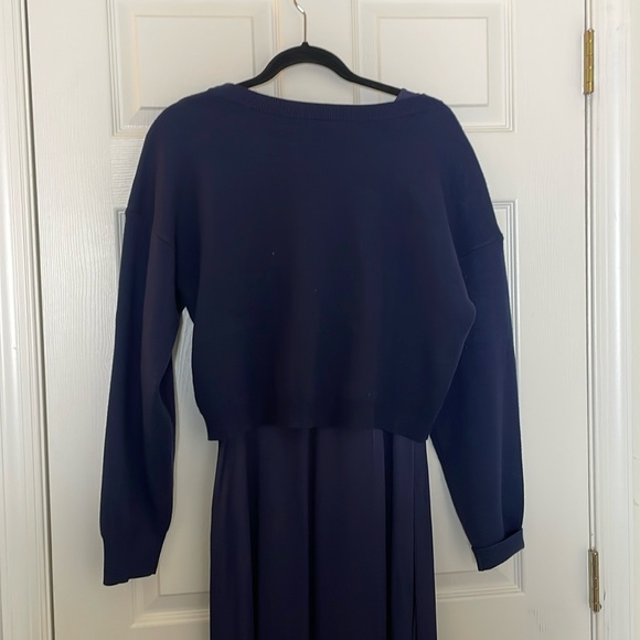 Anthropologie: Gemini Twofer Long Sleeve Dress - Picture 6 of 10